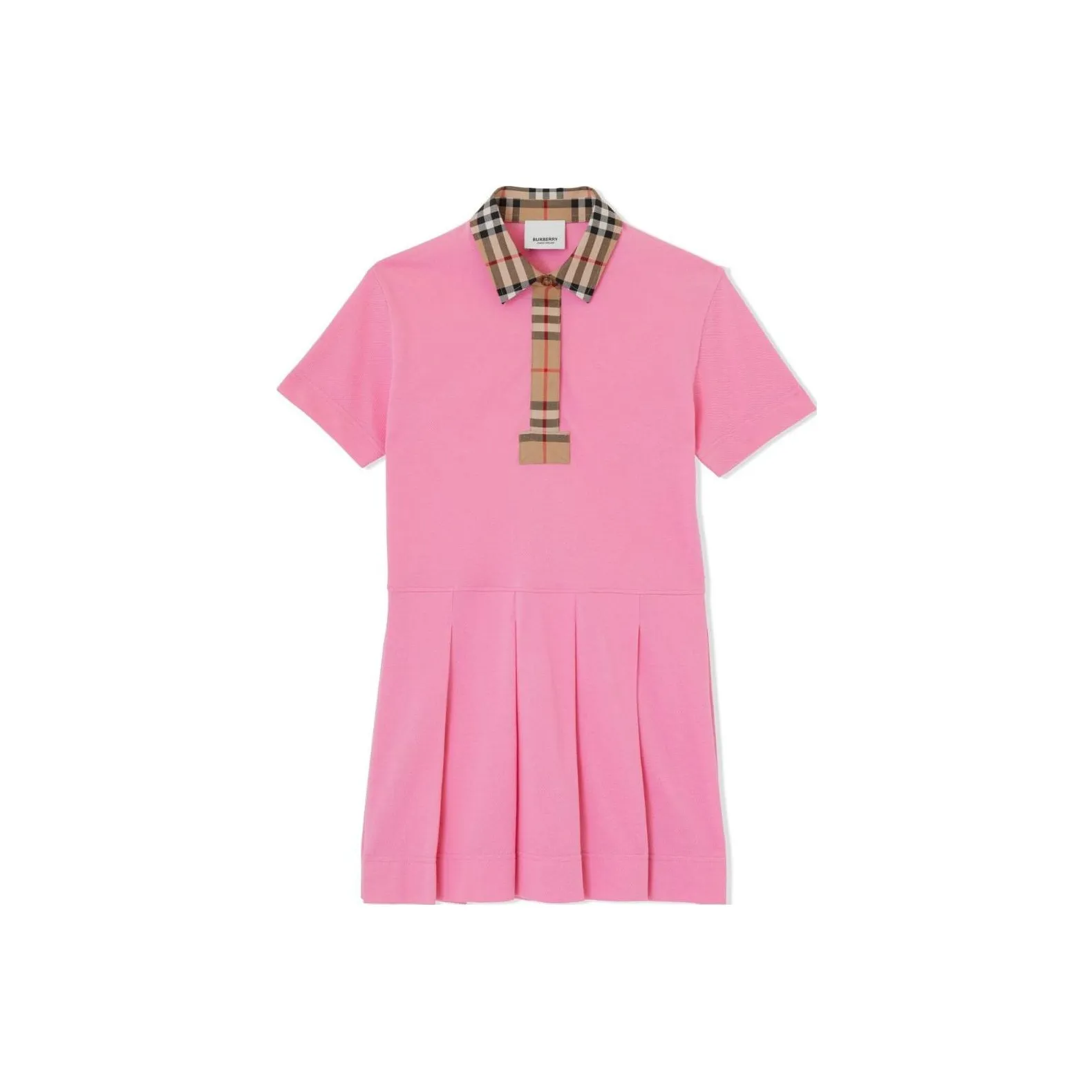 Burberry Розовые Платья для Детей