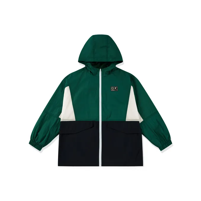 QIAODAN Куртка SS25 Verona Зеленый Cluster Синий Подростки