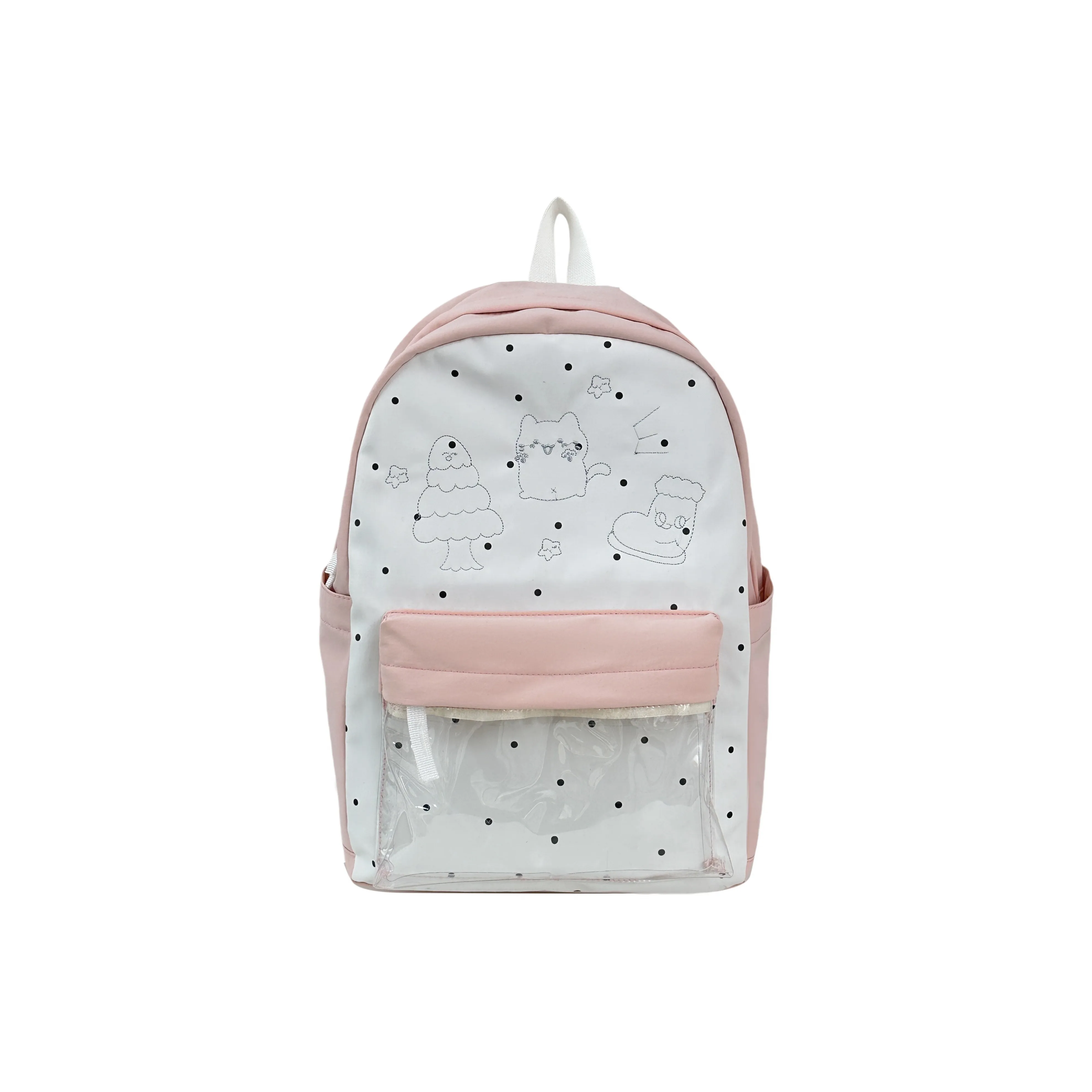 Travel Nylon Backpack Women's Multicolor
