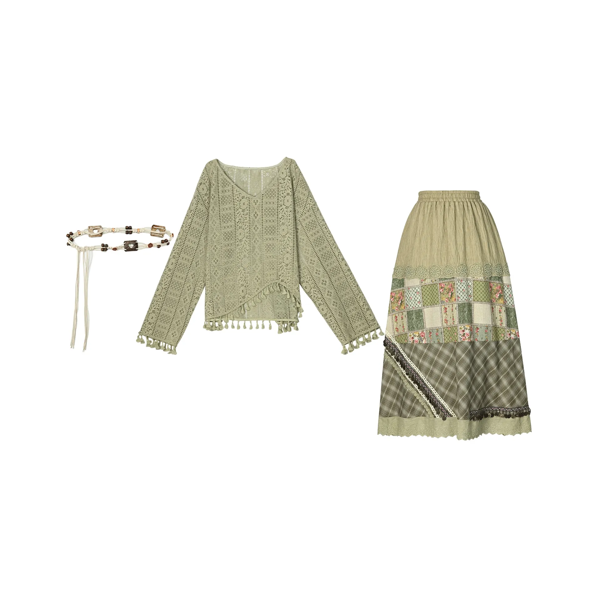 SNBL Комплект с юбкой Женские Shepherd's Song