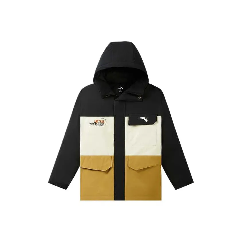 Antakids Cropped Down Jacket Dreamy Black Dusty Gray Teenagers