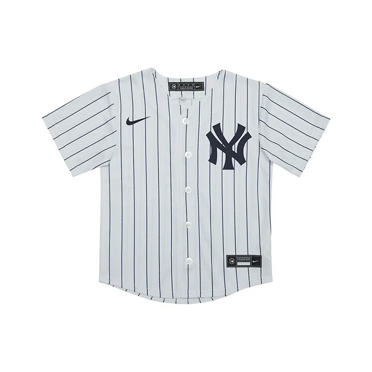 Nike Рубашка Нью-Йорк Янкис Белая Детская