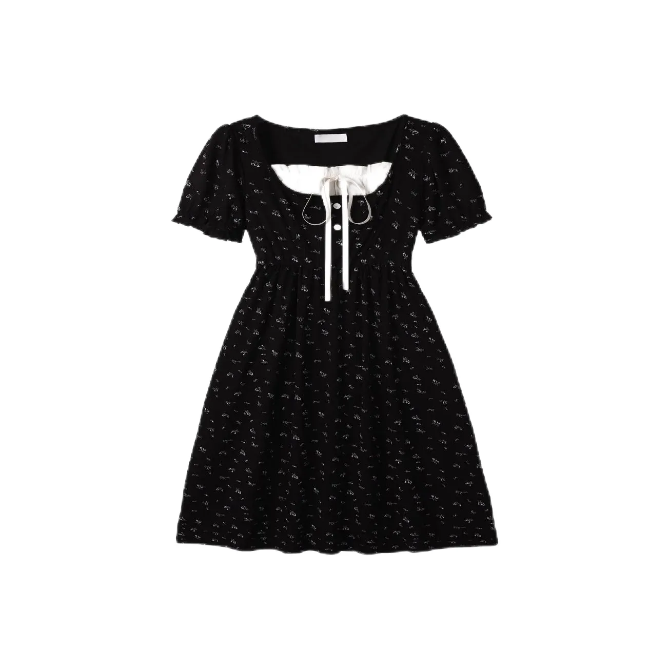 ABBY GODDESS Короткое платье с короткими рукавами женское