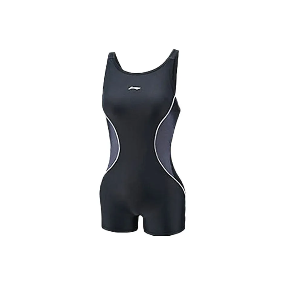 Подкладка One Piece Купальник Женский Серый Черный