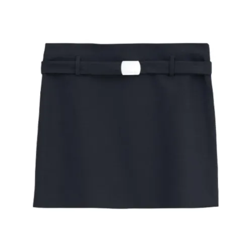 Filippa K Черные Женские Повседневные Короткие Юбки