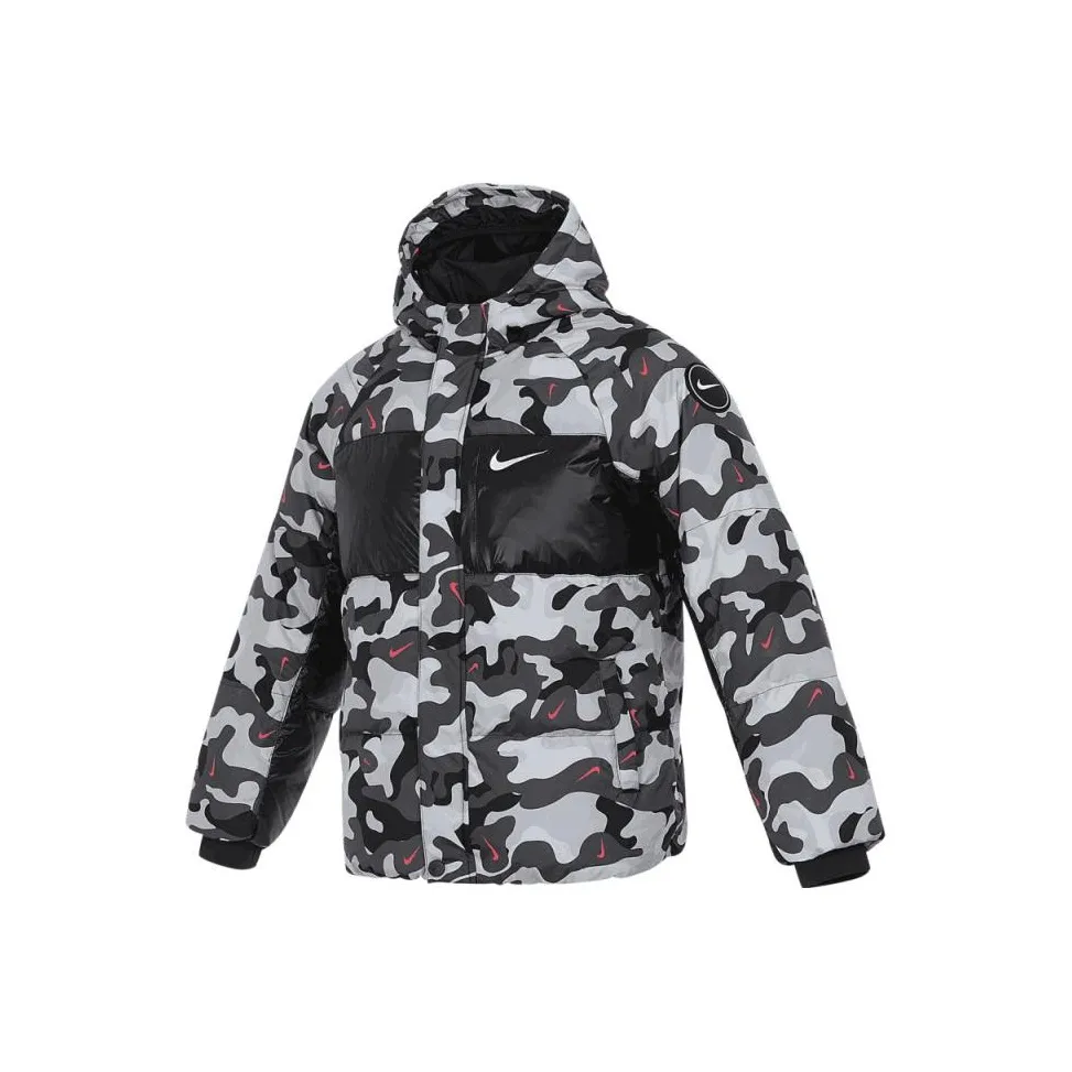 NIKE Камуфляж Унисекс Пуховики