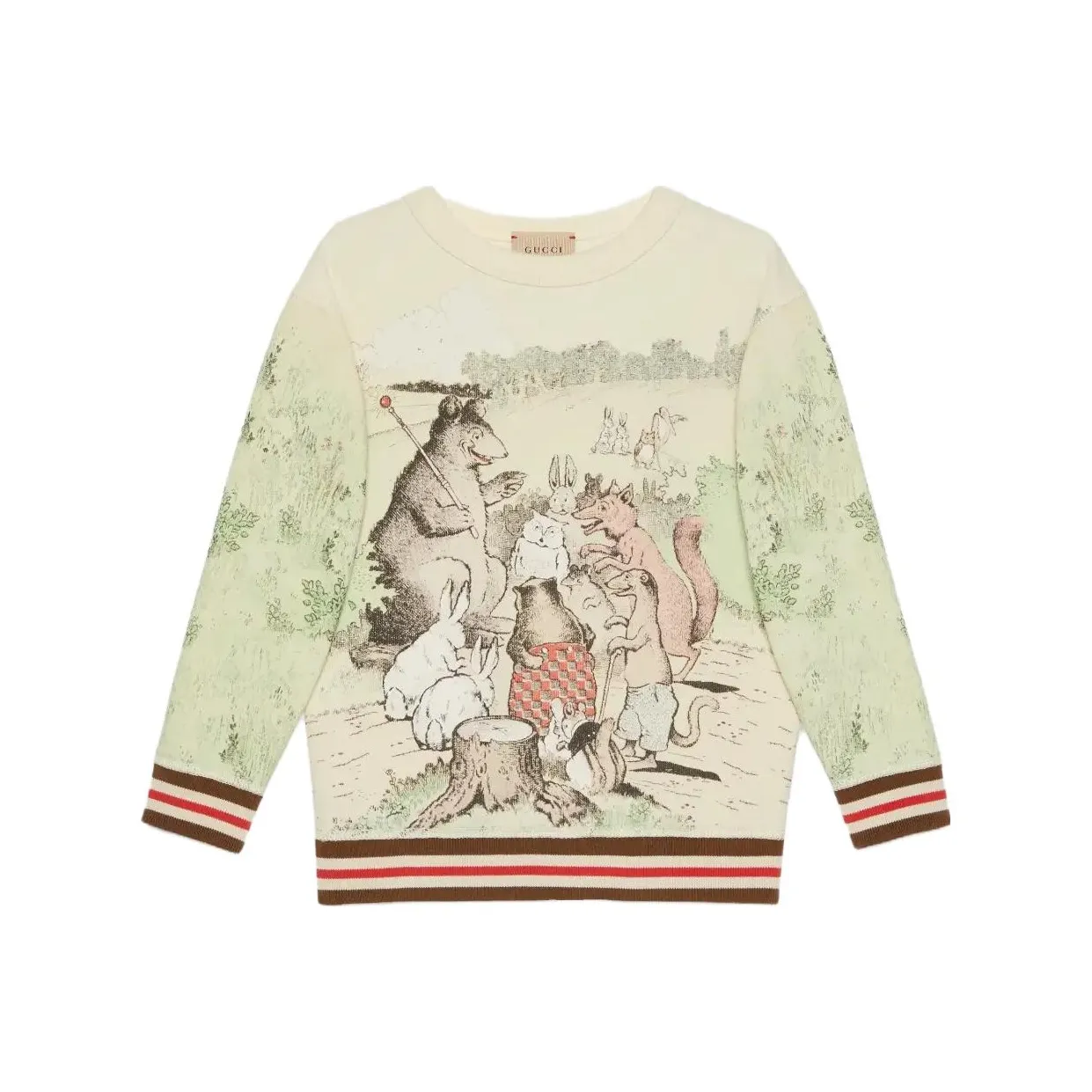 GUCCI SS24 Свитшот Бежевый Детский