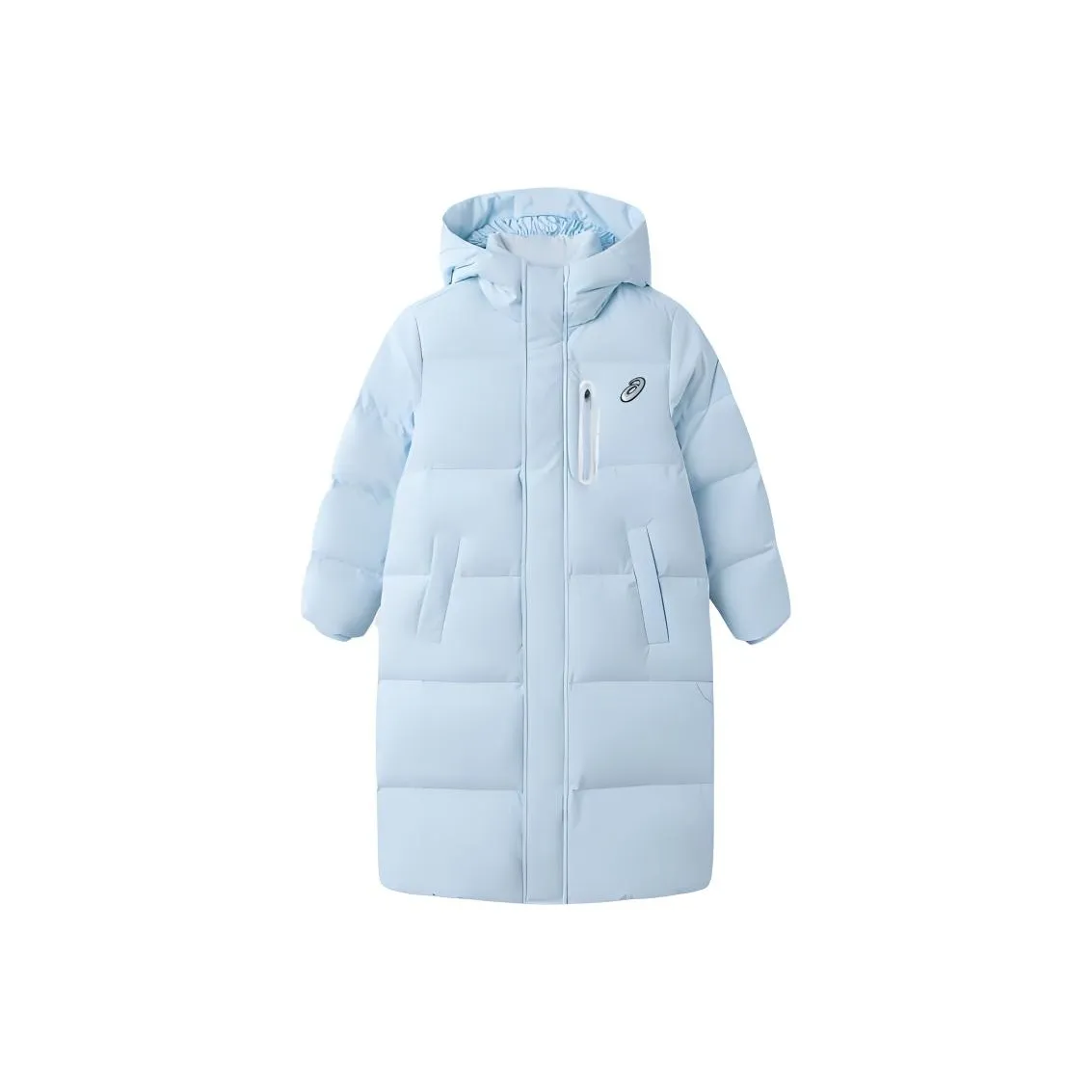 Asics Пуховик Светло-Синий Подростки