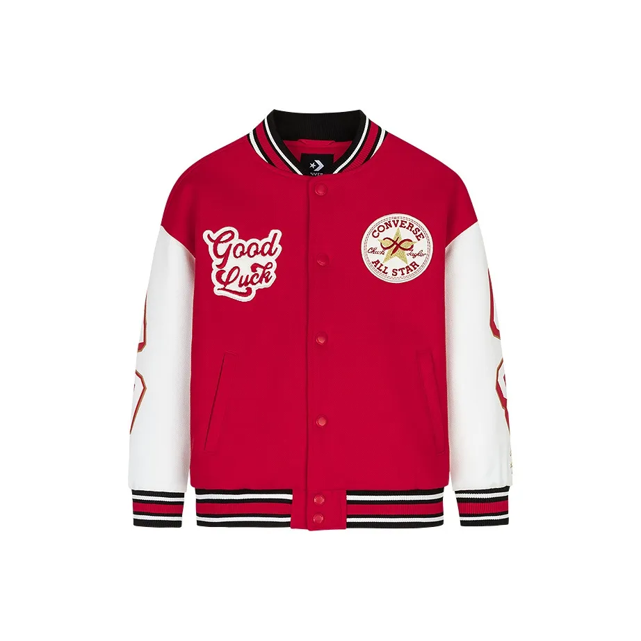 Конверс Хлопковый пуховик CNY New Year Collection All Star Конверс Красный Подростки