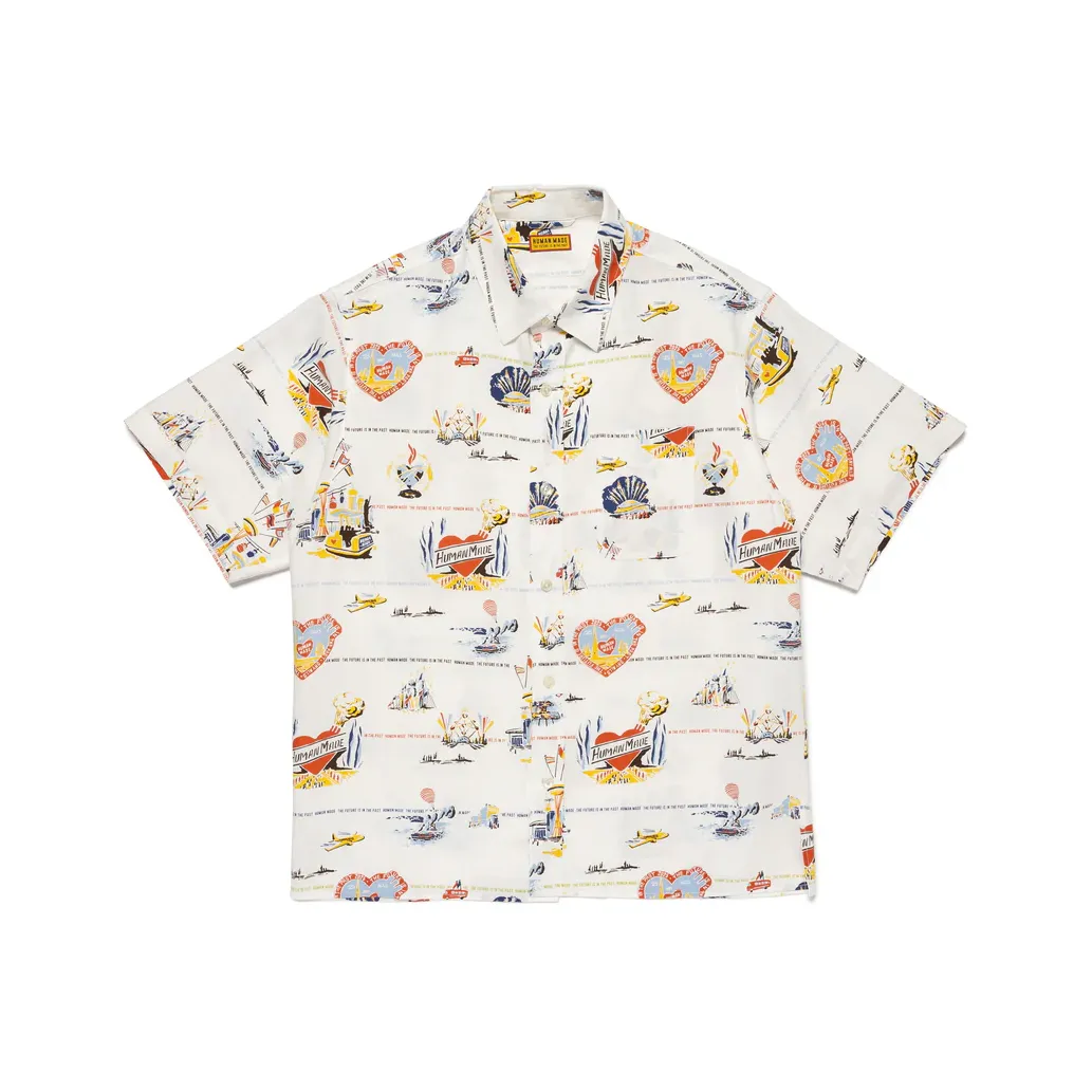 HUMAN MADE SS25 Shirts Unisex White
