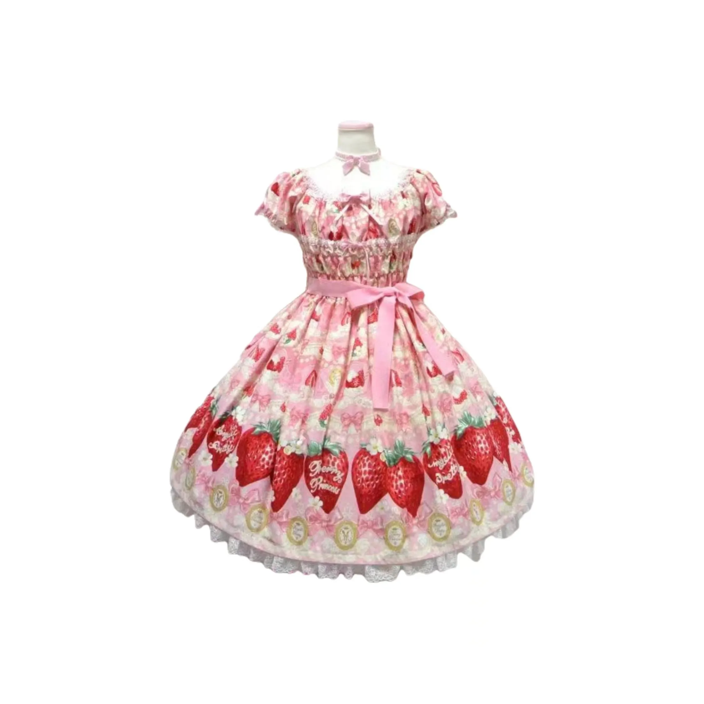 ANGELIC PRETTY Lolita Clothing Sets Women's Pink