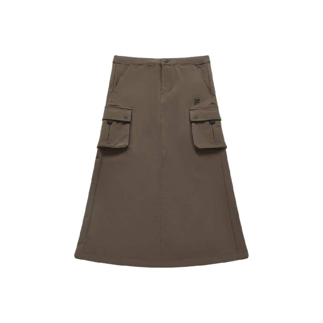 FILA FUSION URBAN TECH Casual Long Skirts Women's Coffee