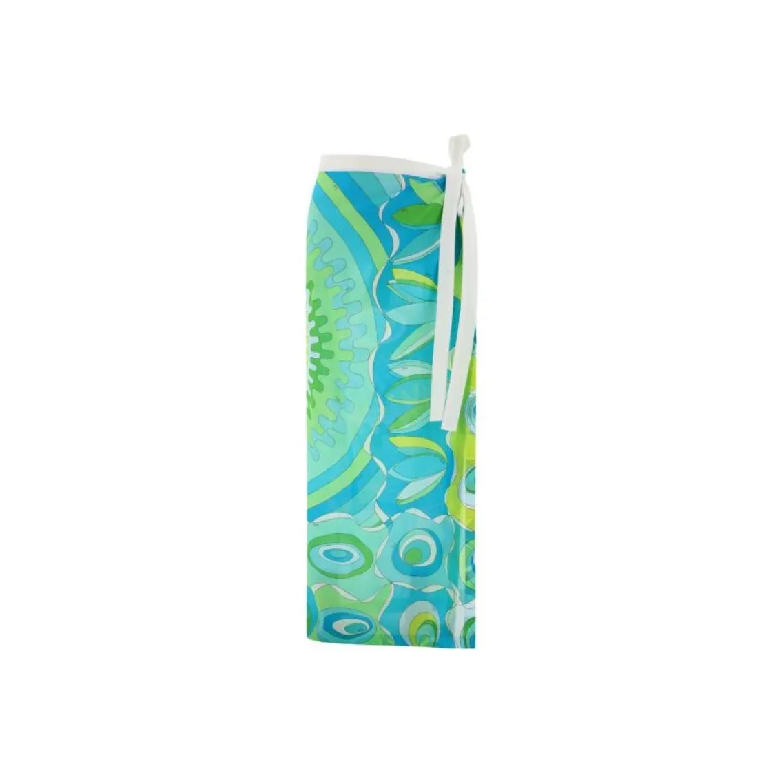 EMILIO PUCCI Bersaglio Printed Straight Hem Maxi Skirt