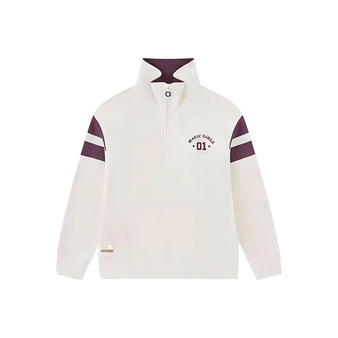 QIAODAN Свитшот Навес Белый Подростки