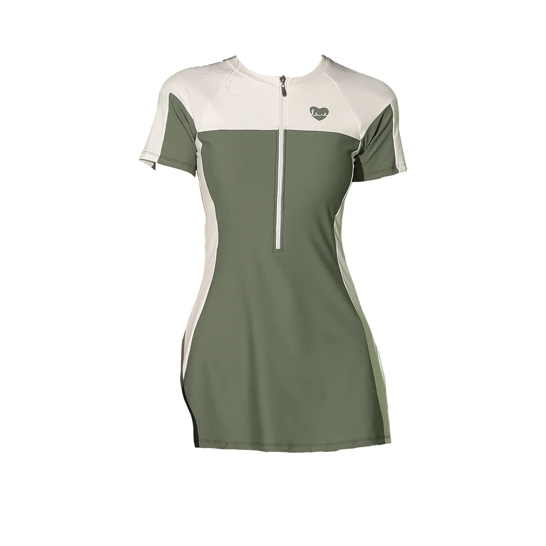 HAOZHILANG Зеленый Женские купальники One Piece