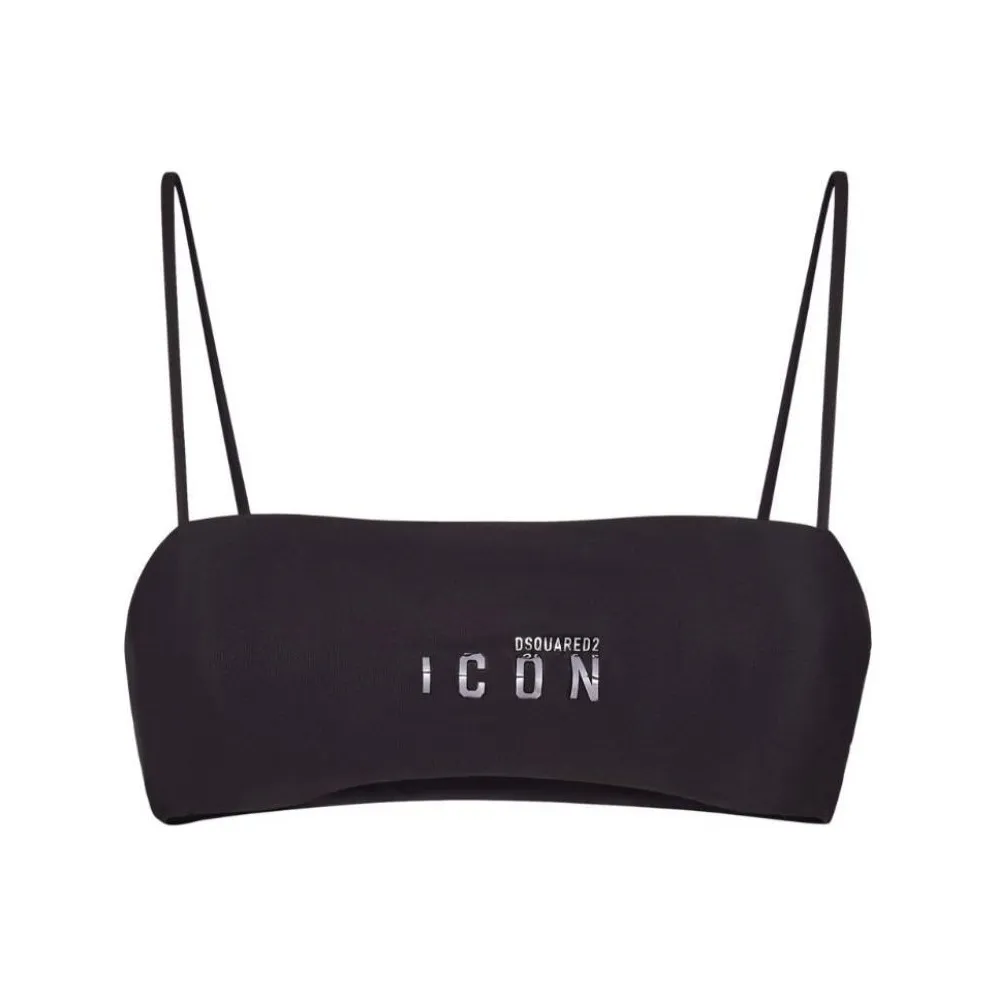DSQUARED2 Icon Bandeau Bikini Top