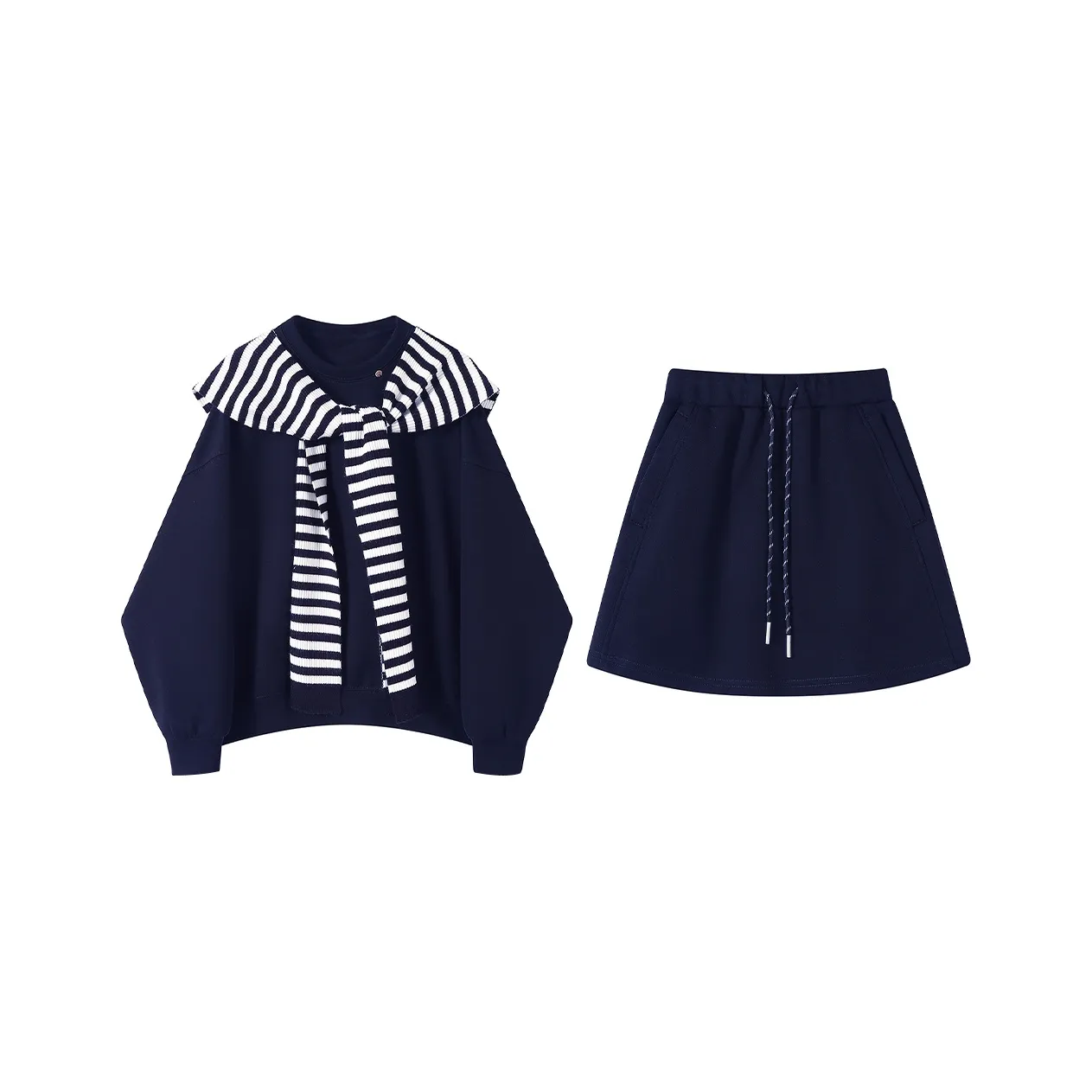 FLIM Комплект с юбкой Женские Темно-синий