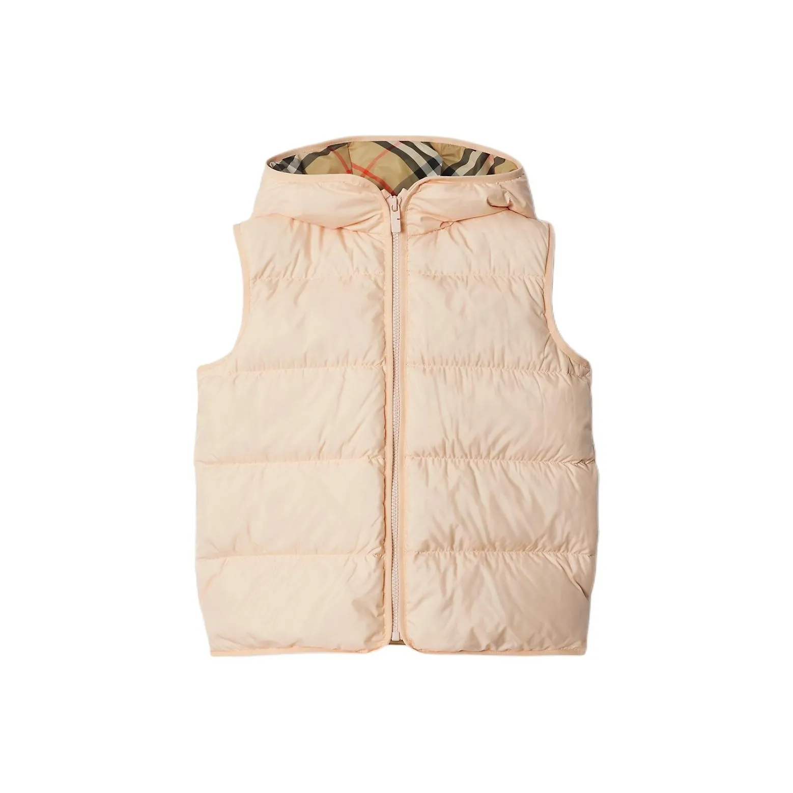 Burberry Down Vest FW24 Light Pink Baby