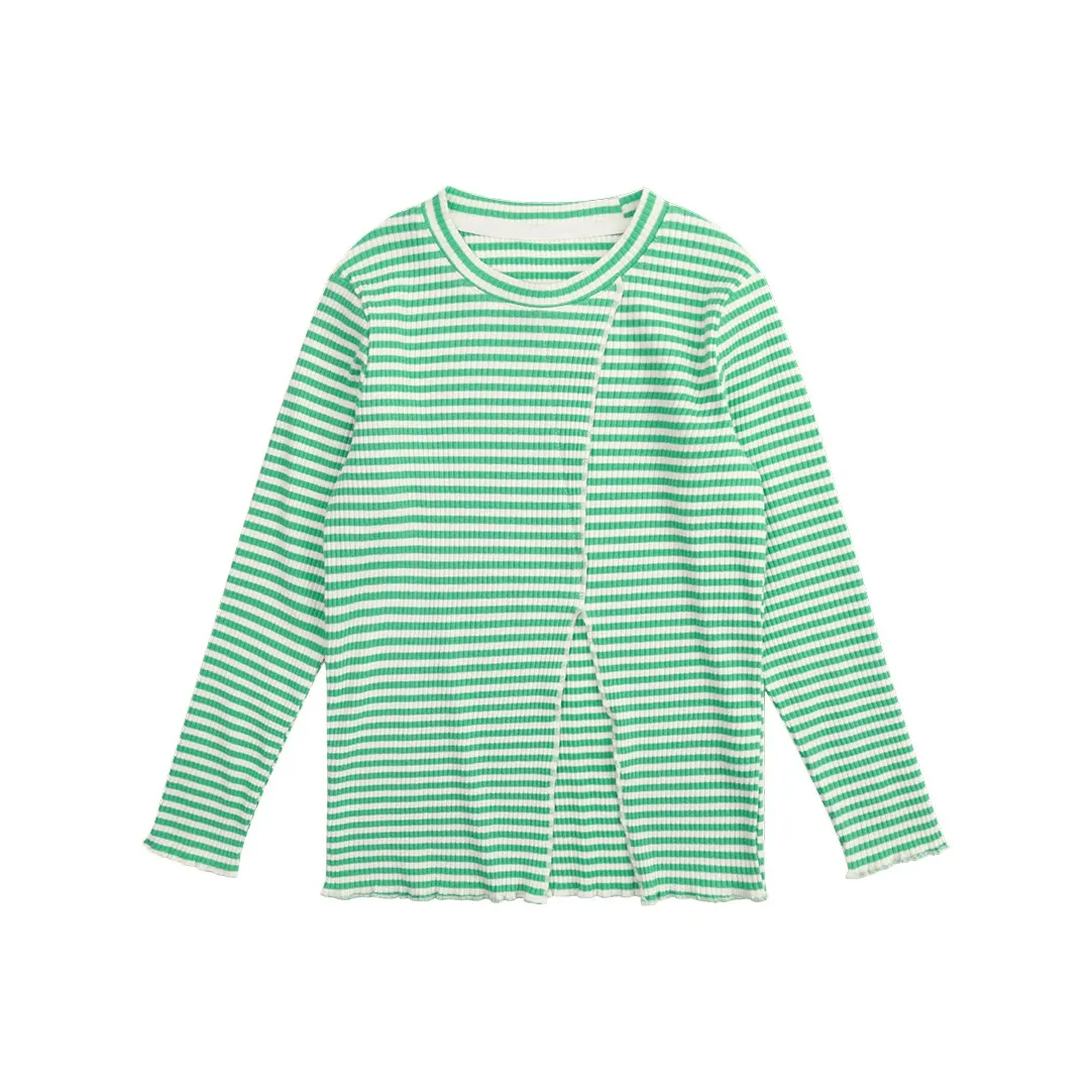 Pure and Good T-Shirt Детский Зеленый Белый Универсальный