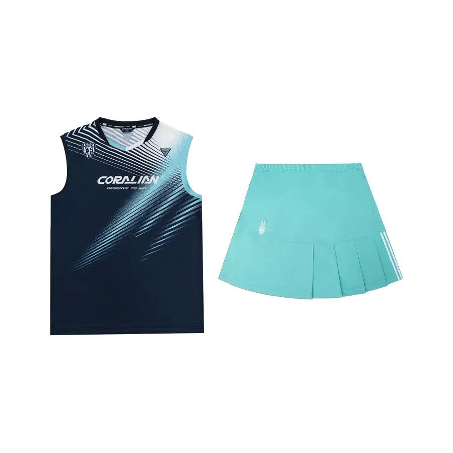 CORALIAN Two Piece Skirt Sets Women's