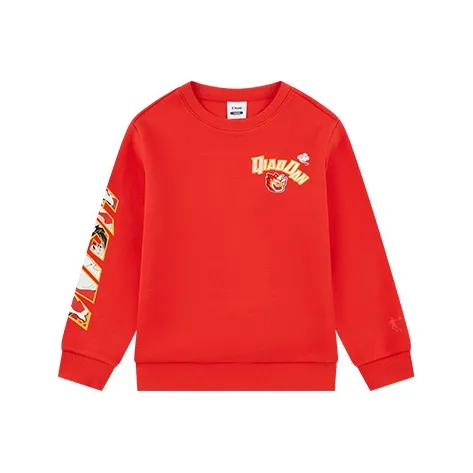 QIAODAN Толстовка New Life Red Teenagers