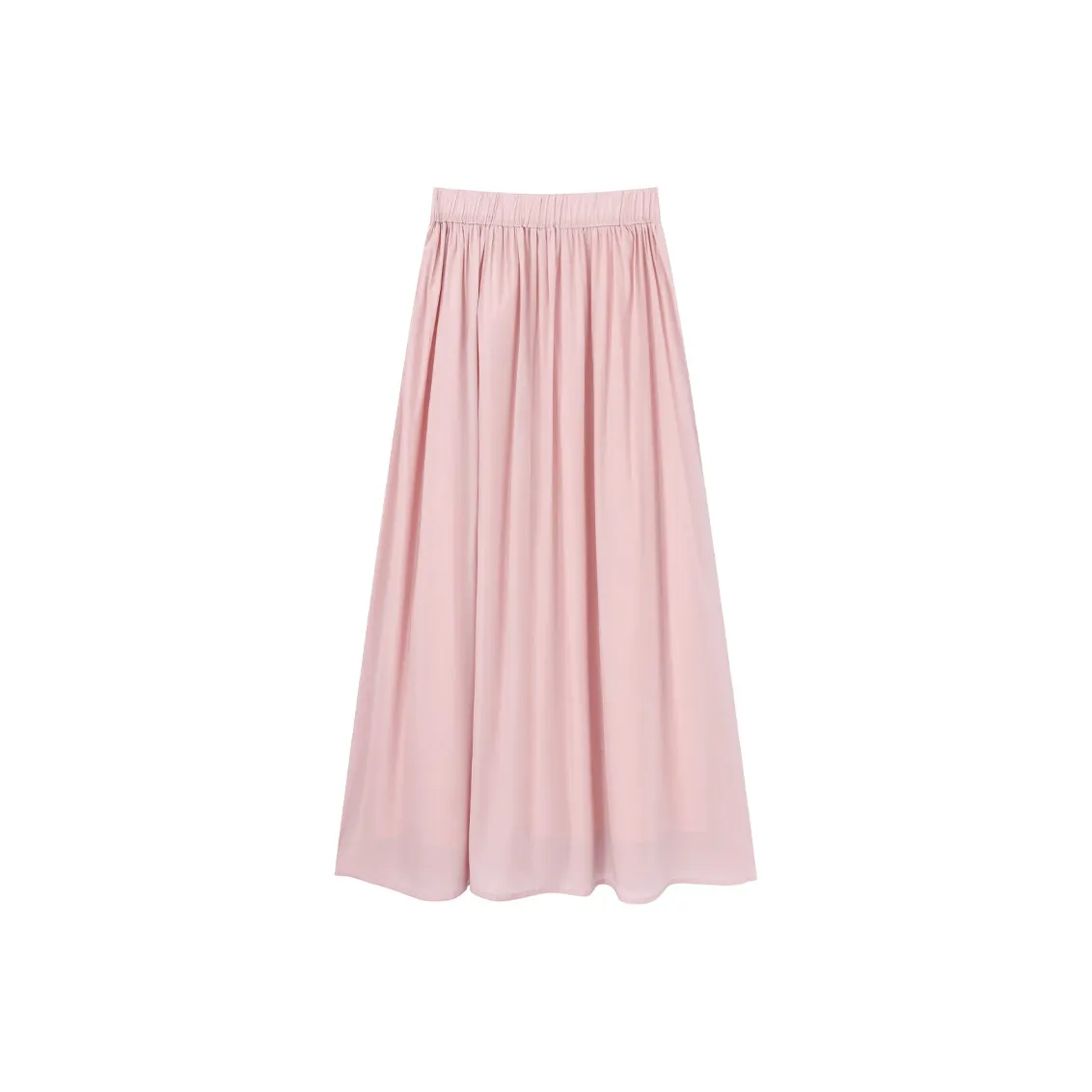 SNZX Повседневный Длинный Юбка Женские Розовый