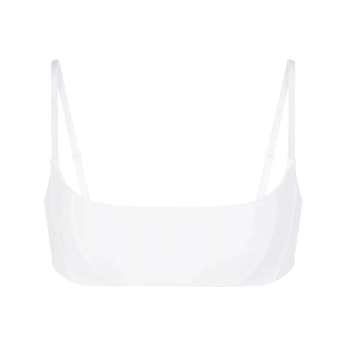 SKIMS SIGNATURE SWIM CORSET BIKINI TOP Bikini Women's SNOW/Snow