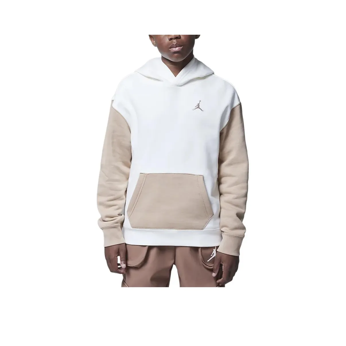 Jordan MJ Brooklyn Толстовка Парусный Белый Подростки