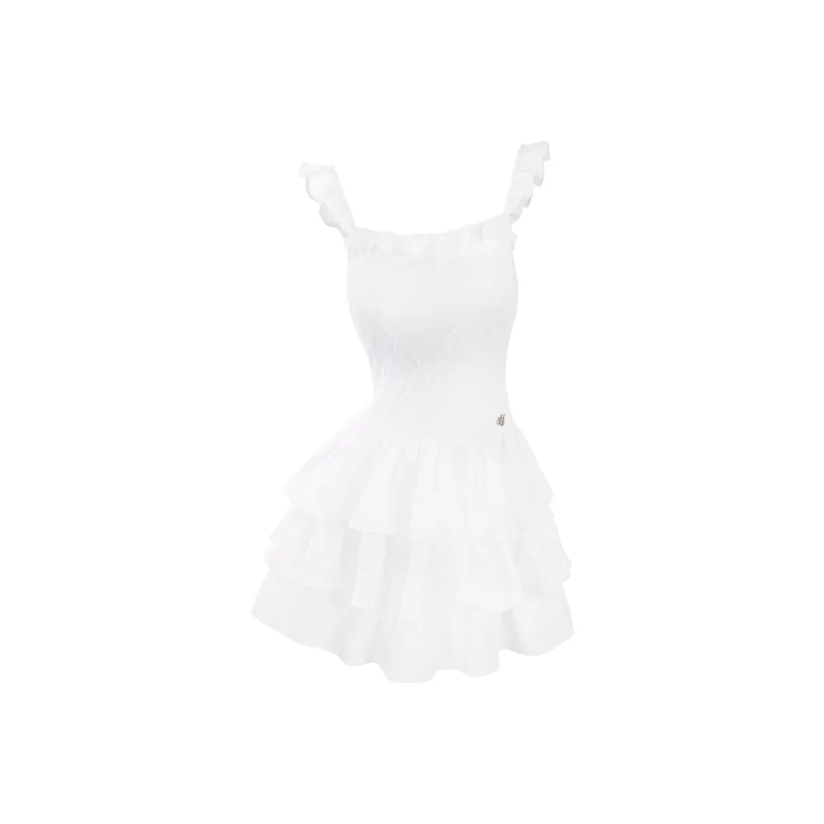 UNIFREE Белый Женские Слип-платья