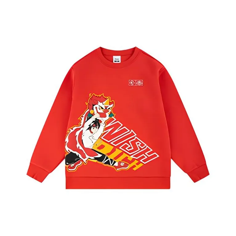 QIAODAN Толстовка New Life Red Teenagers