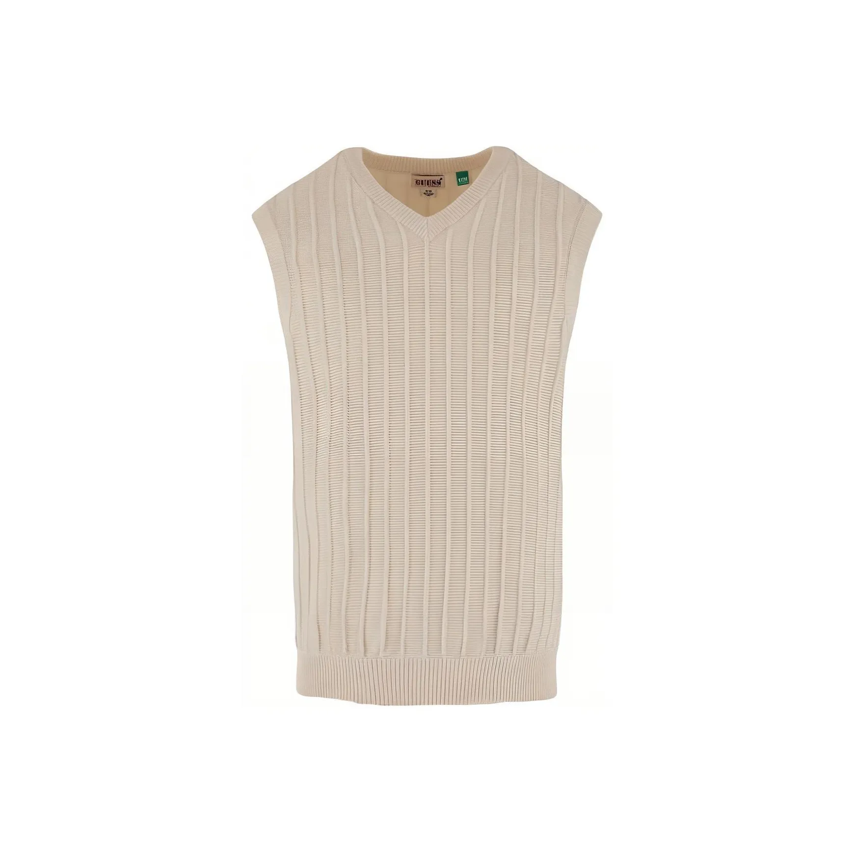 GUESS Vests Men's White OFWT