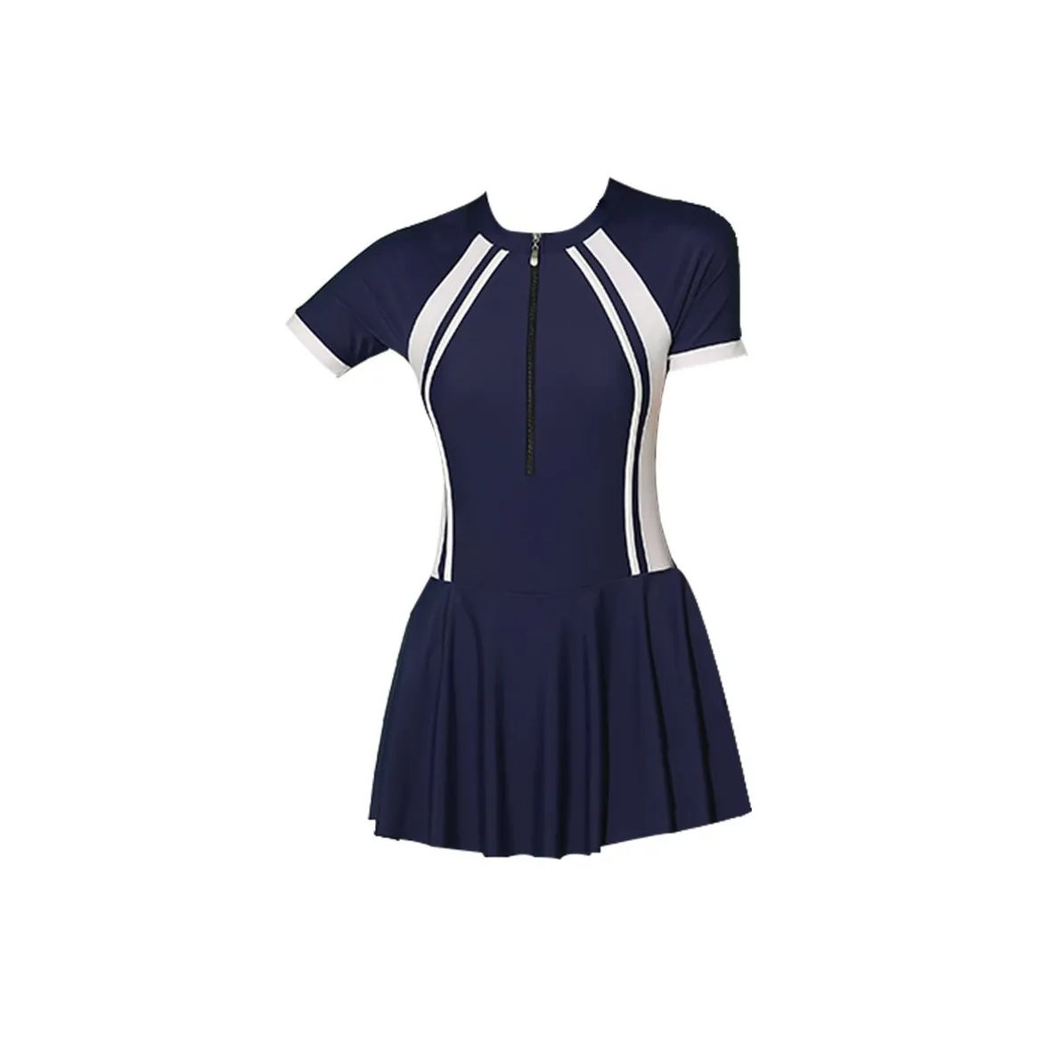 Hao Zhilang Темно-синий Женские Ван-Пис Купальники