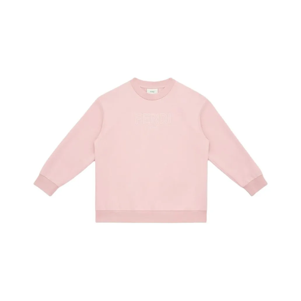FENDI Розовый Kids Свитшоты