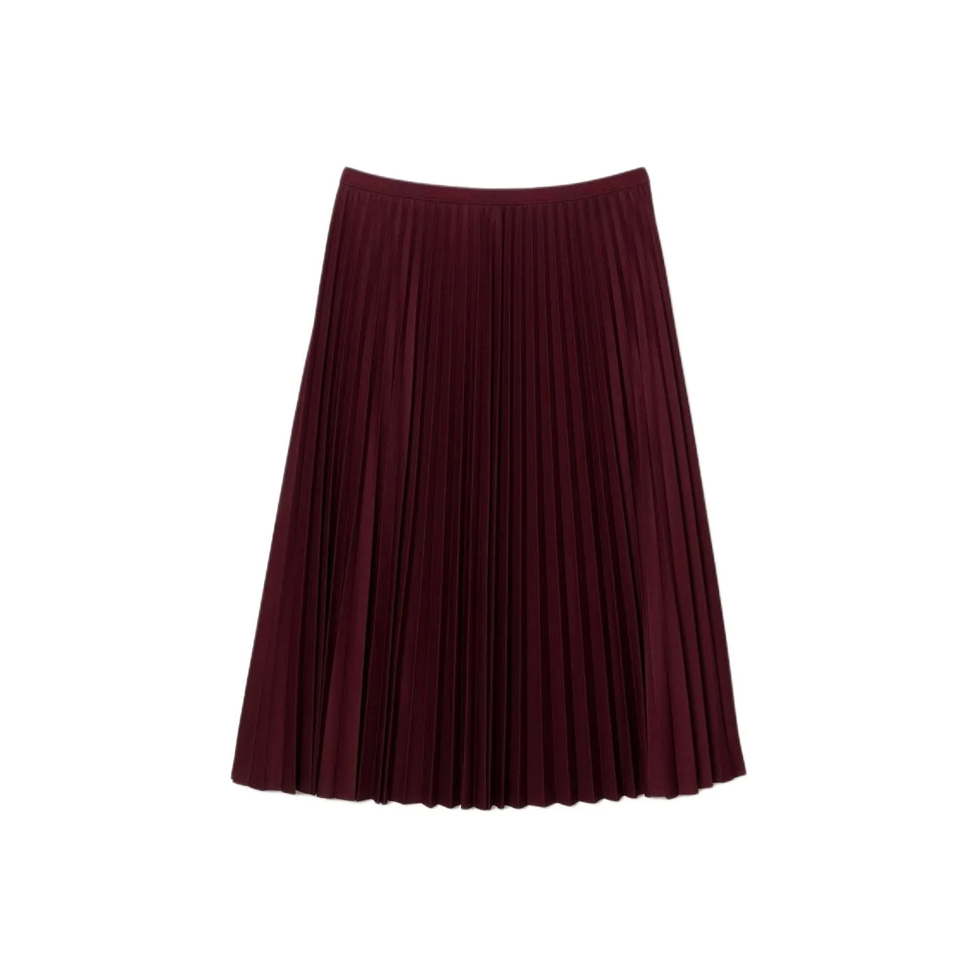 LACOSTE Повседневный Длинный Юбка Женские Бордо