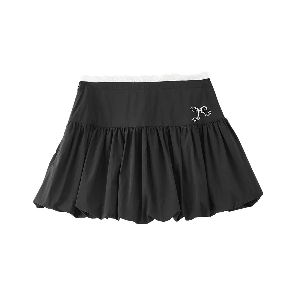 Three Blessings Повседневные короткие юбки Женские Черный