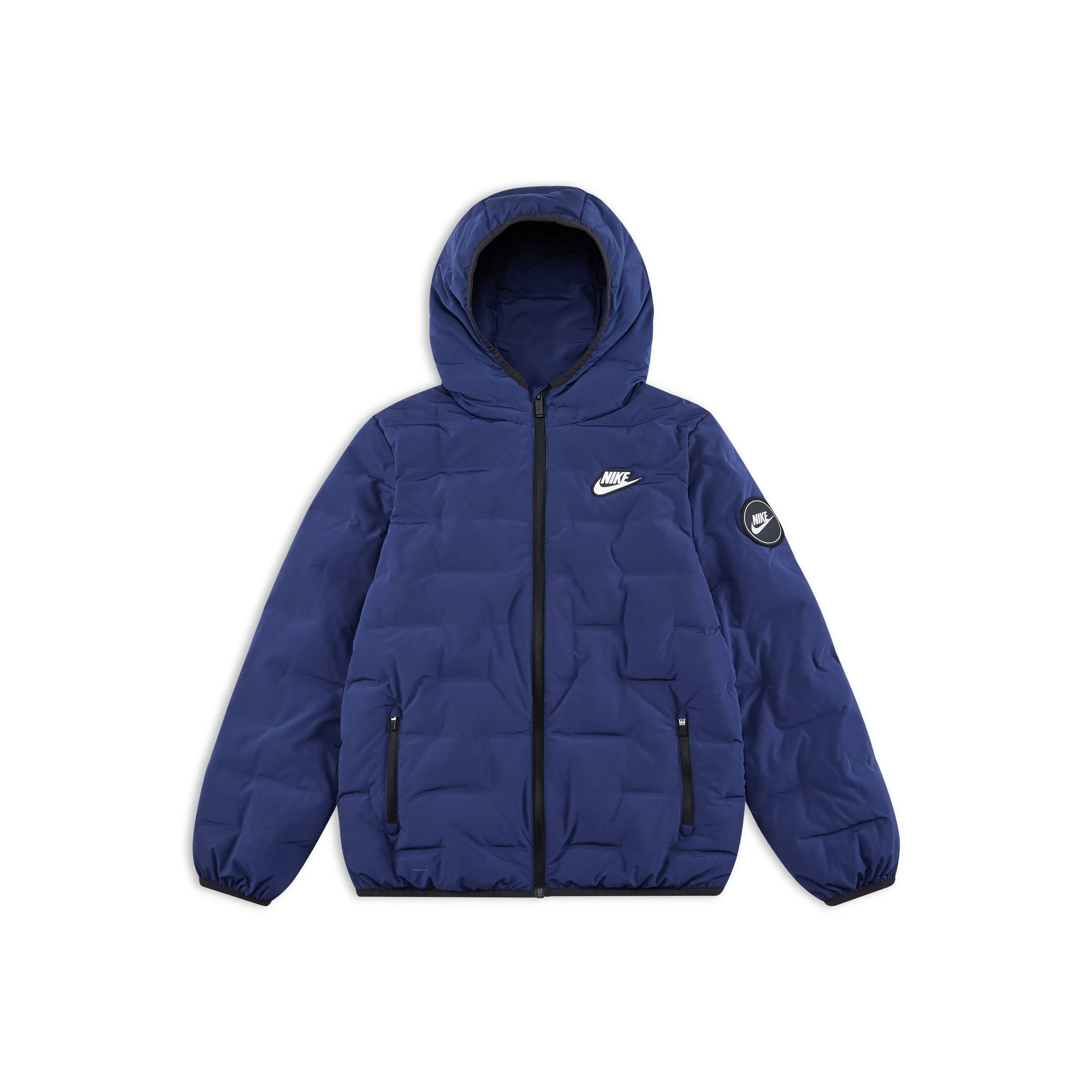 Nike Пуховик Темно-синий Подростки