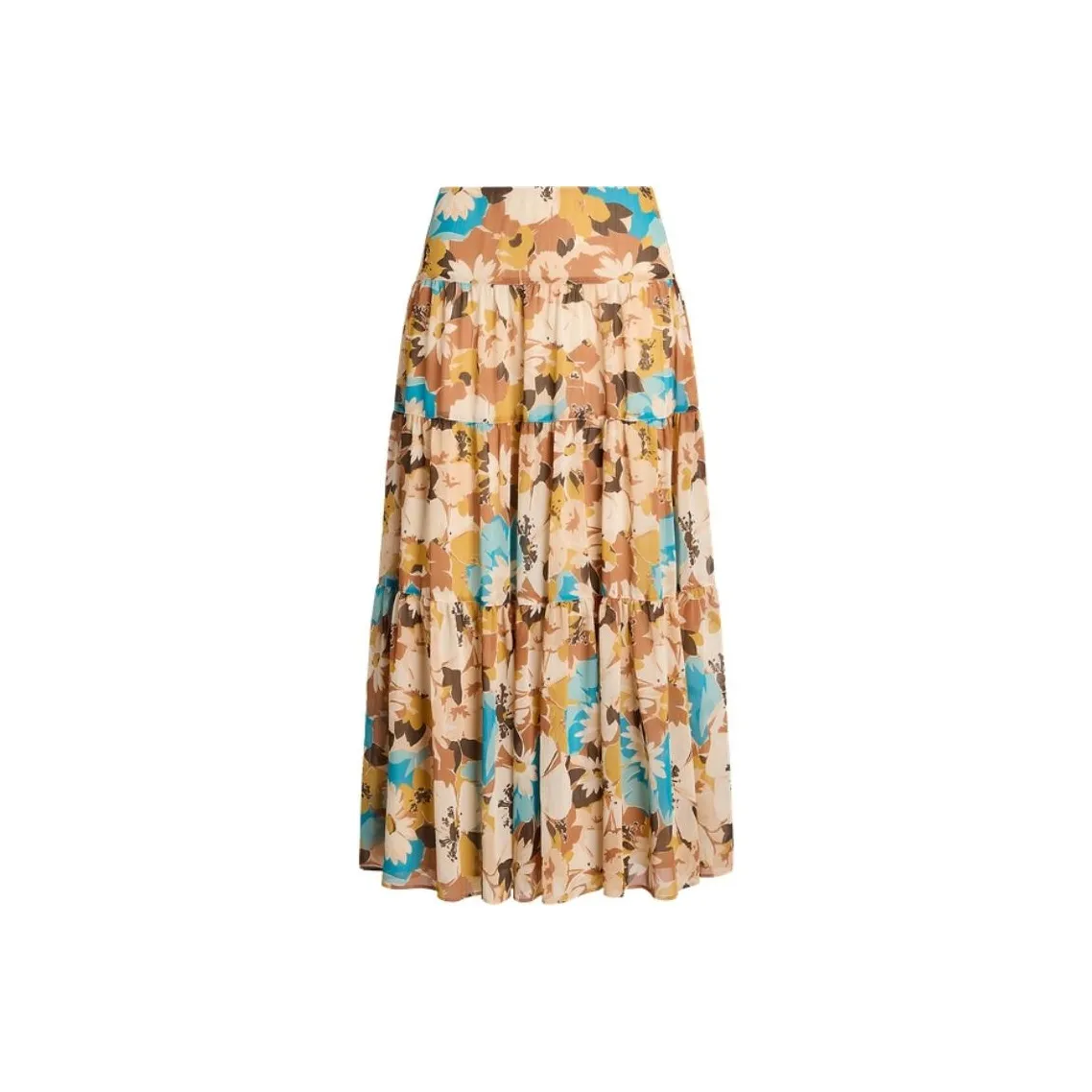 Polo Ralph Lauren FW24 Casual Long Skirt Women's Multicolor
