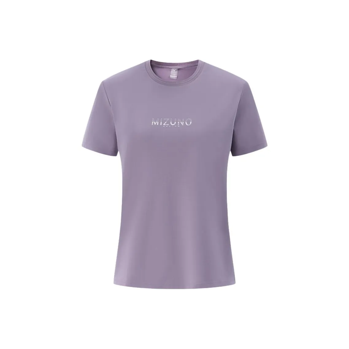 Mizuno T Shirt Женская Темно-фиолетовая