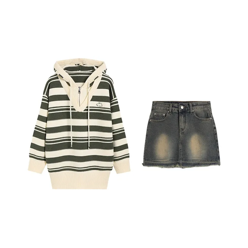 Комплект с юбкой Ice Cream And Whale для женщин