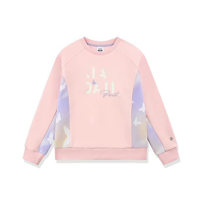 QIAODAN Толстовка Oriole Розовая Подростки