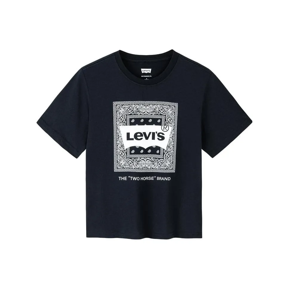 Levi's T-Shirt Детский Черный Beauty