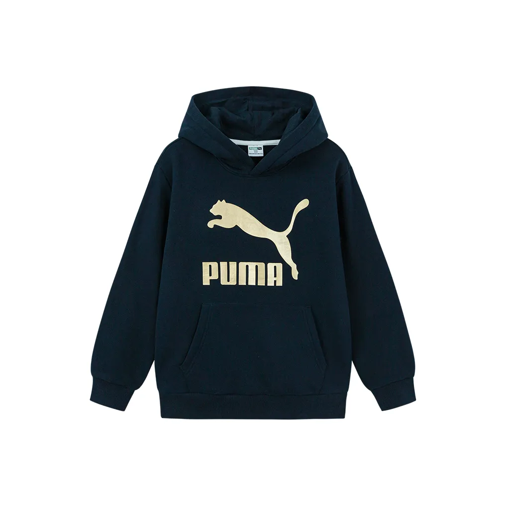 PUMA Свитшот Sportstyle Collection CLASSICS Big Logo Свитшот Фиолетовый Синий Детский
