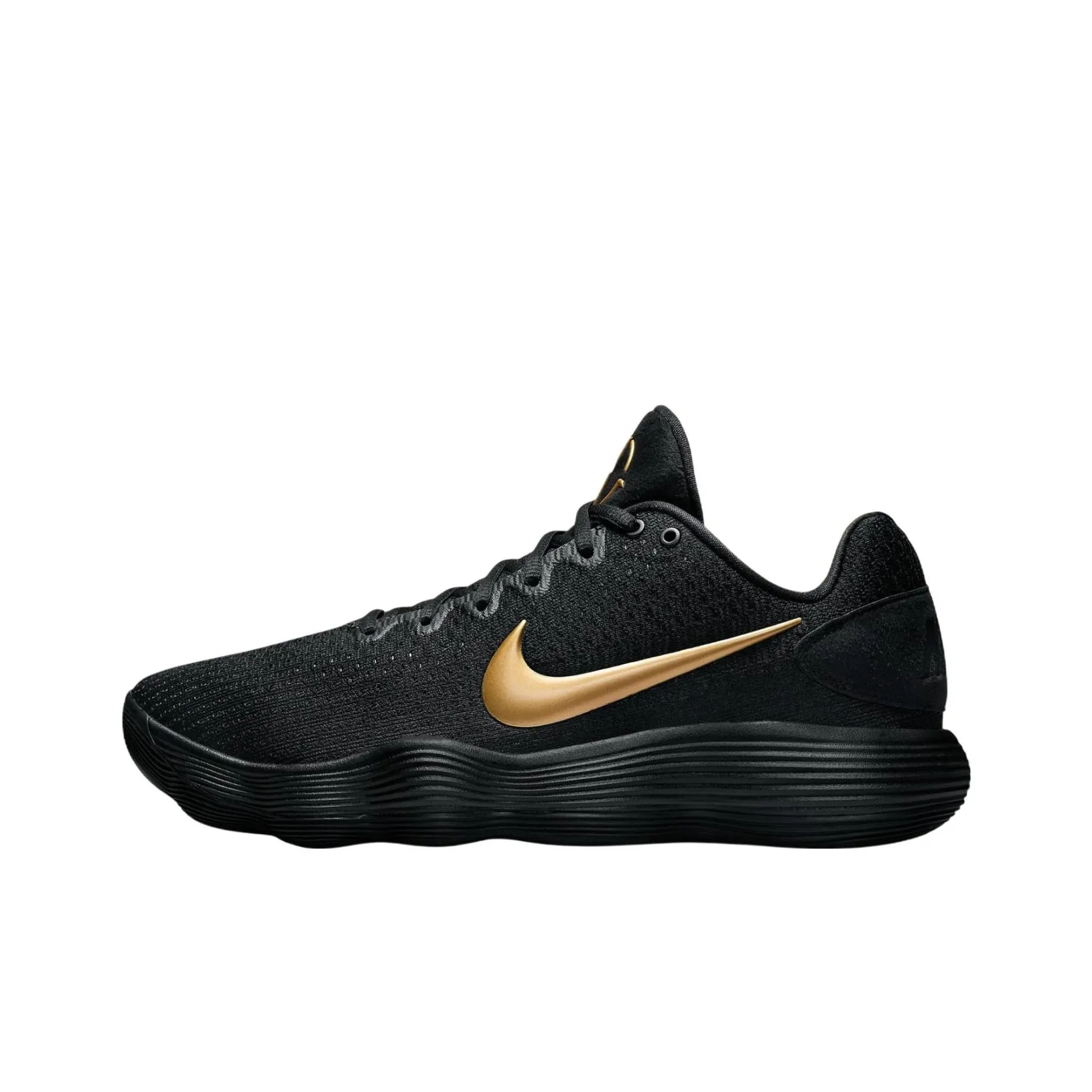 Nike Hyperdunk 2017 Anti Slip Wear Resistant Low Top Basketball Shoes Unisex Black