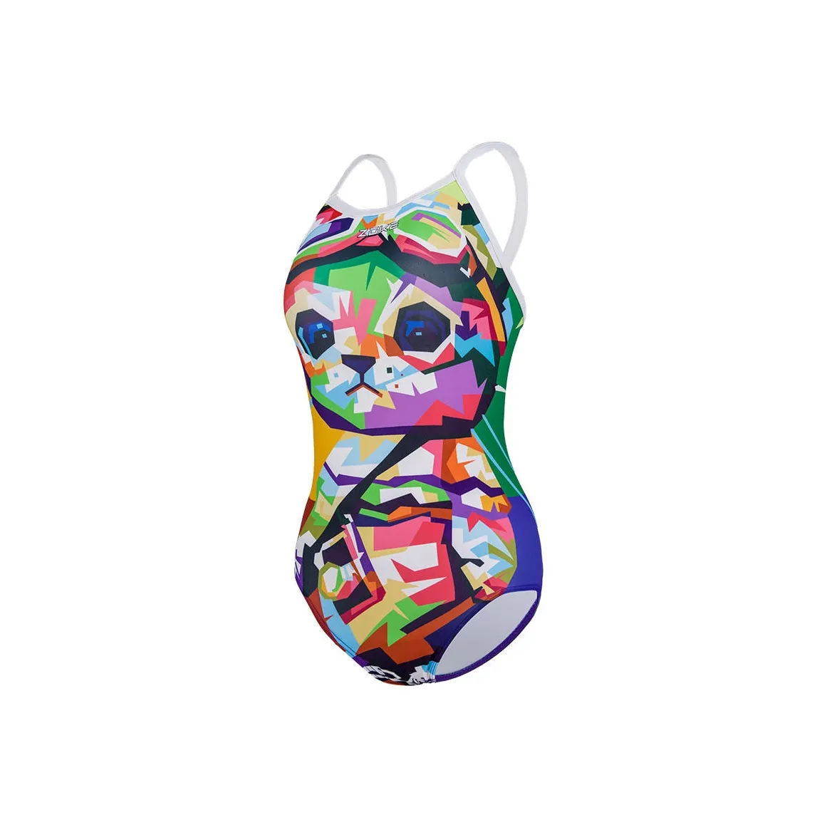 ZOKE One piece Swimsuit Women's Yellow Red Blue