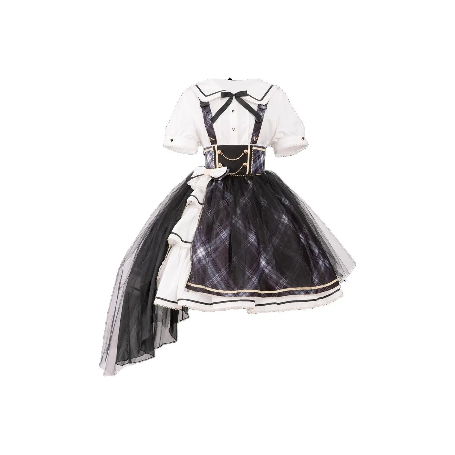 Белые женские платья в стиле Лолита