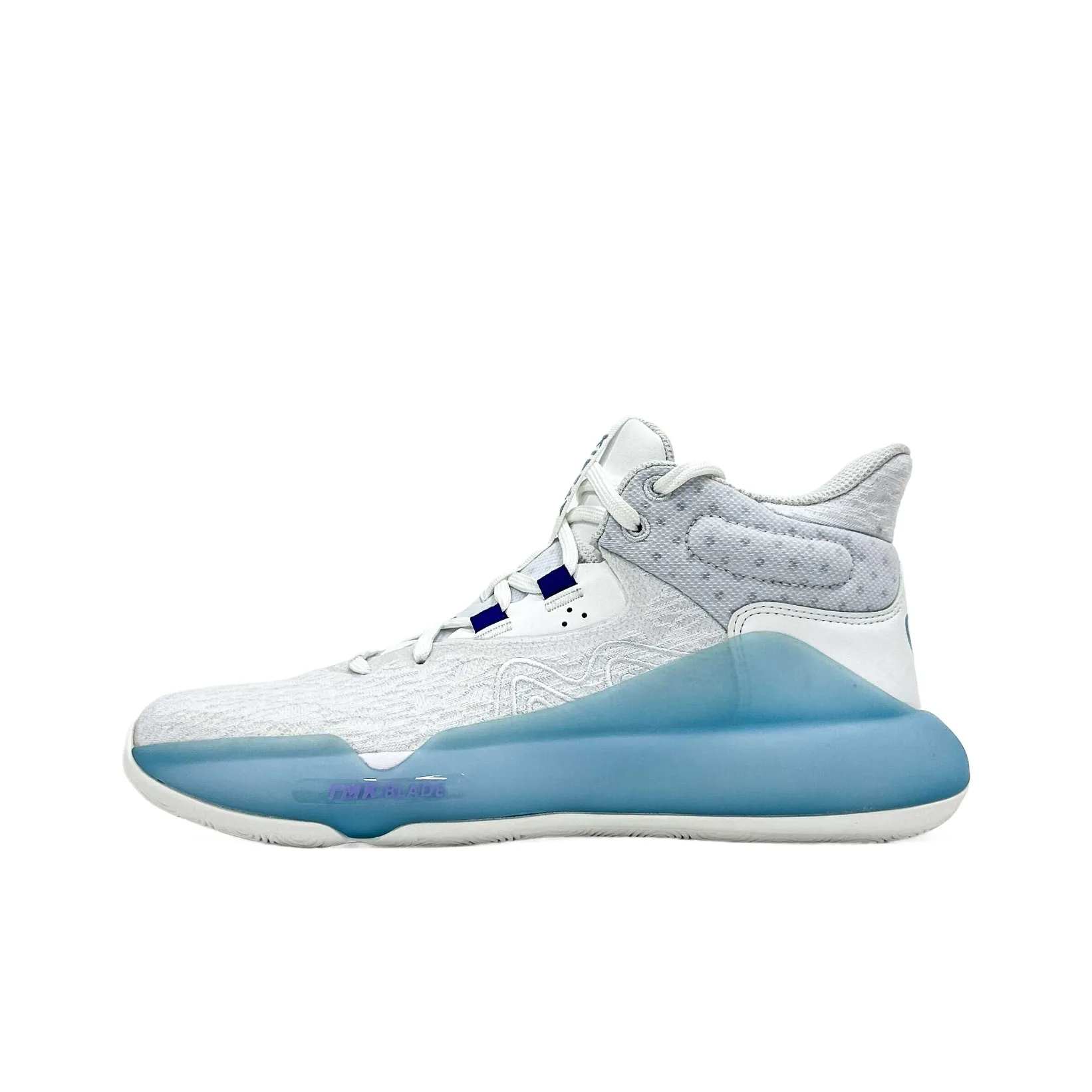 DECATHLON SE 500 Высокие Баскетбольные Кроссовки Мужские Белые и Синие