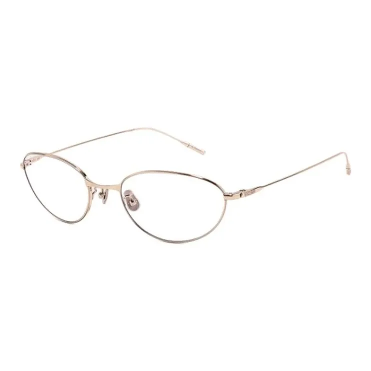 Fakeme β-титан Нерегулярная форма Оправы для очков Унисекс Розово-золотой