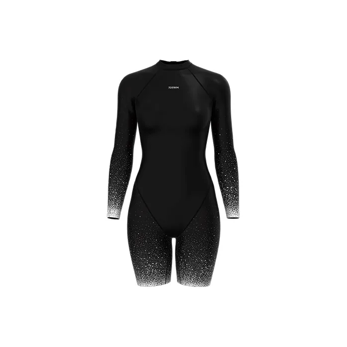 TOSWIM Глубокое море Флуоресцентный Женские Ван-Пис Купальники