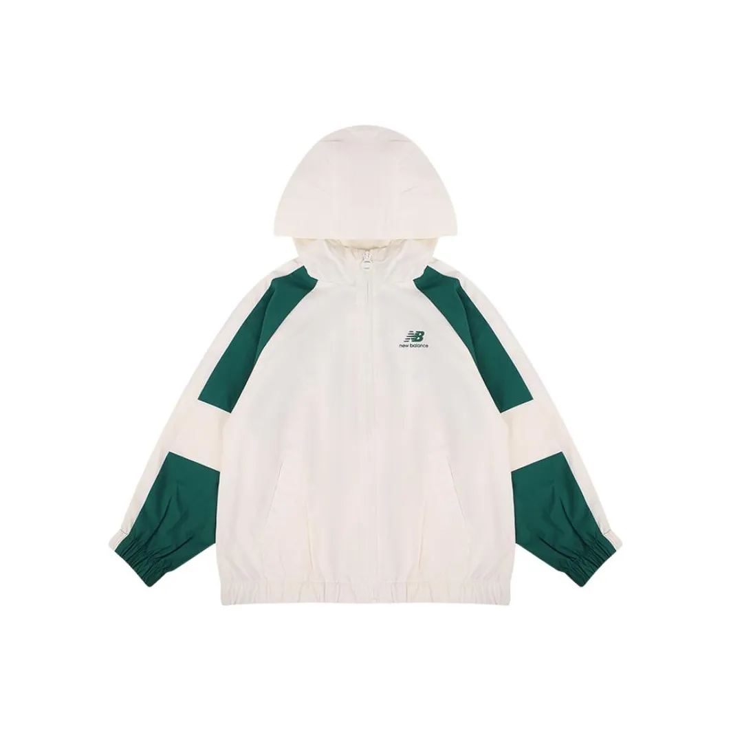 New Balance совместный бренд Куртки Пальто Белый Дети Возраст 3-7 лет