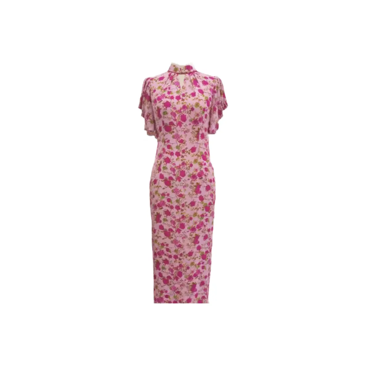 Shimiko Cheongsams Women's Vibrant Summer Flower